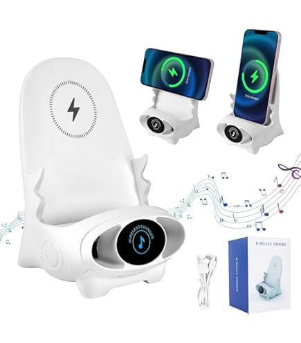 SOPORTE MULTIFUNCIONAL PARA MOVIL CON ALTAVOZ Y FUNCION DE CARGA