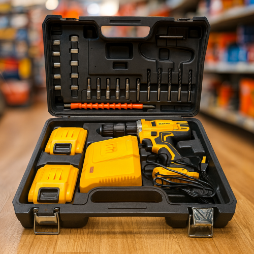 KIT DE TALADRO 2 BATERIAS (10 UND X CAJA)