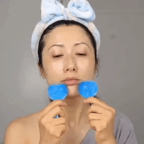 MASAJEADOR FACIAL, BOLA DE CRISTAL.